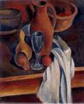 Derain Andre Still Life with Earthenware Jug and White Napkin  - Hermitage